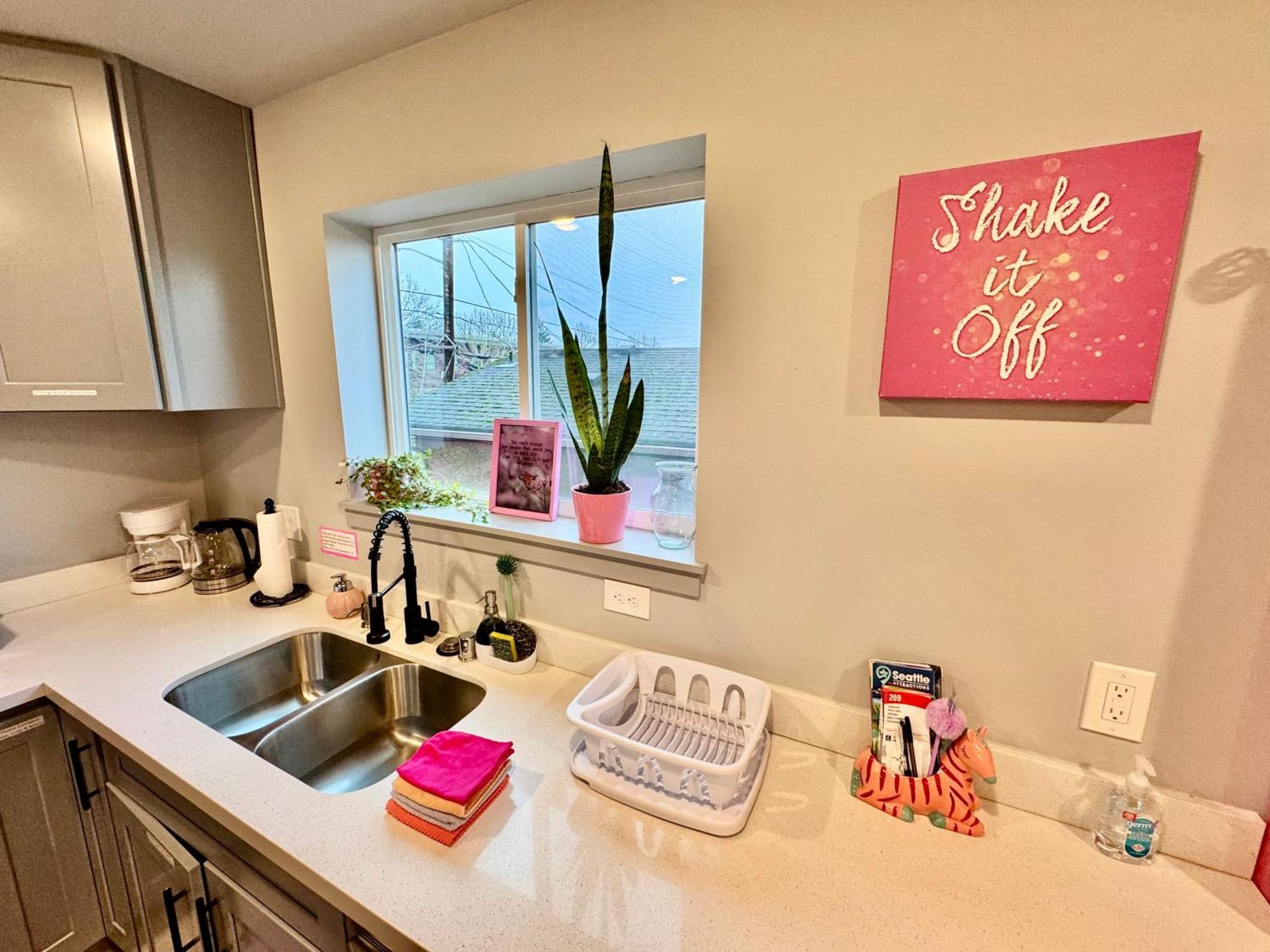 1 Bd Apt With 2 Extra Sofa Beds 13 Mins To Seatac Airport 西雅图 外观 照片